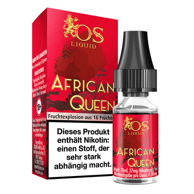 OS Liquid Nikotinsalz - African Queen - Liquid 17mg