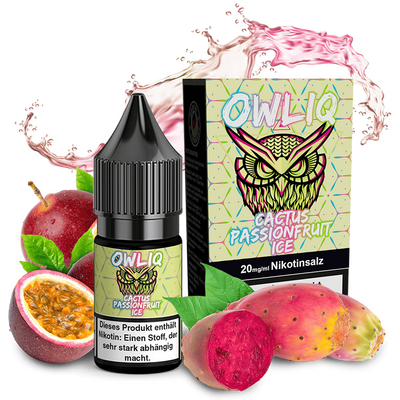 Liquid Cactus Passionsfrucht Ice - OWLIQ Nikotinsalz 20mg