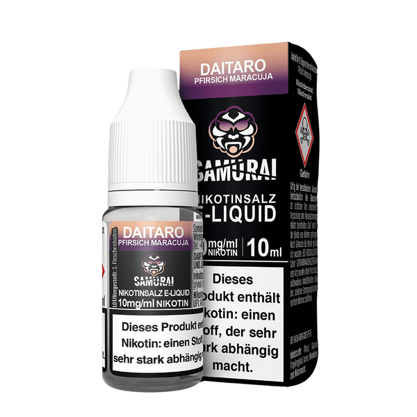 Liquid Daitaro Pfirsich Maracuja - Samurai Nikotinsalz