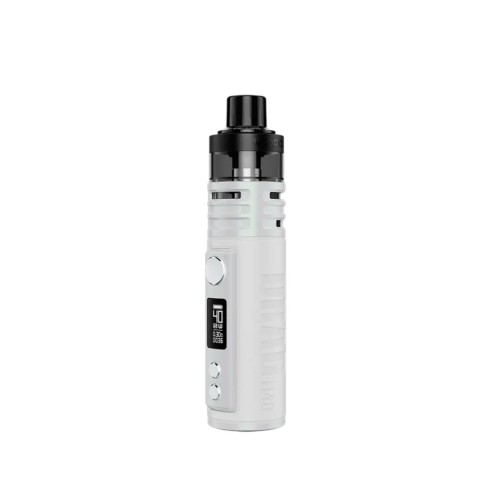 Voopoo Drag H40 Kit Silvery White
