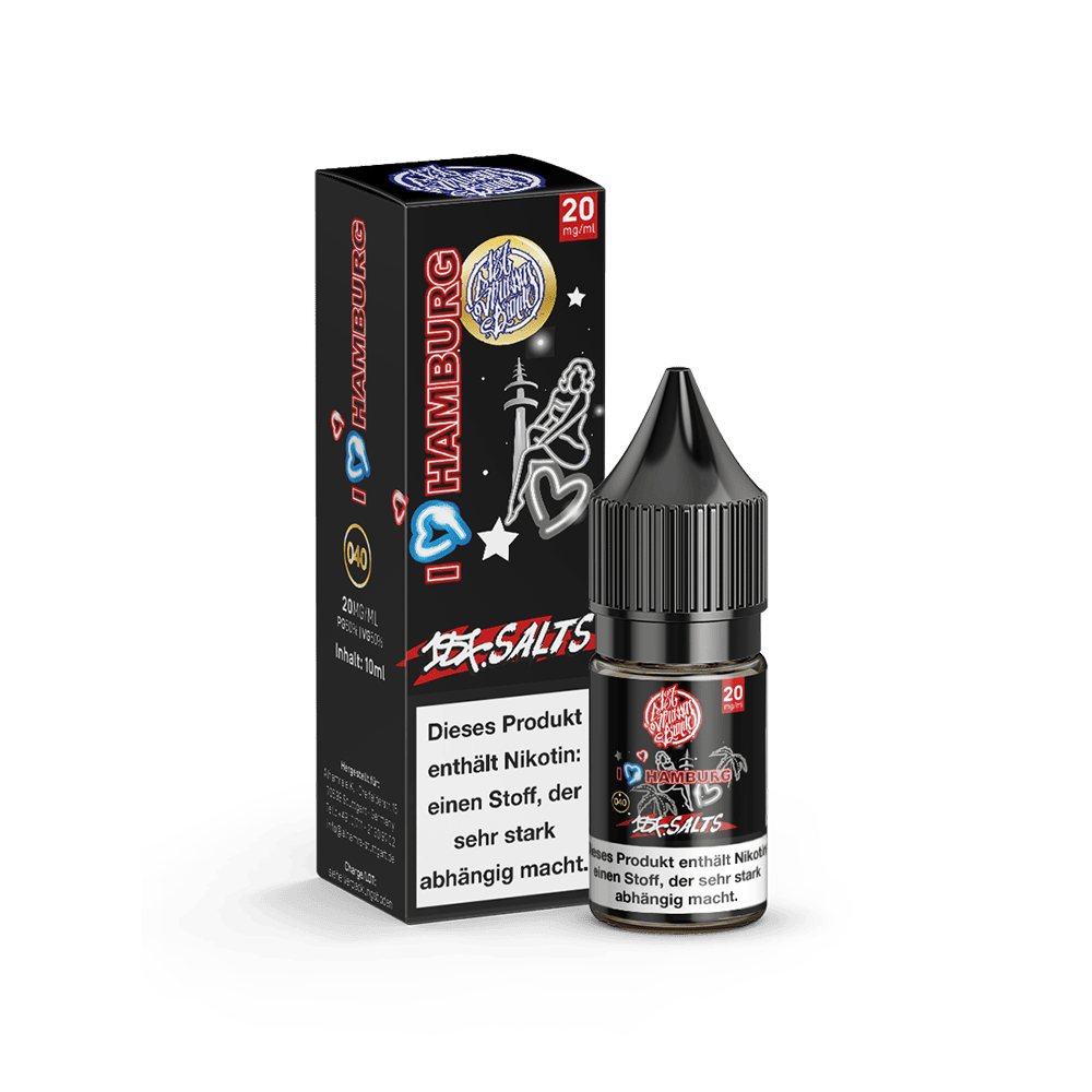 187 Strassenbande Nikotinsalz - I Love Hamburg - 10ml Liquid 20mg  C