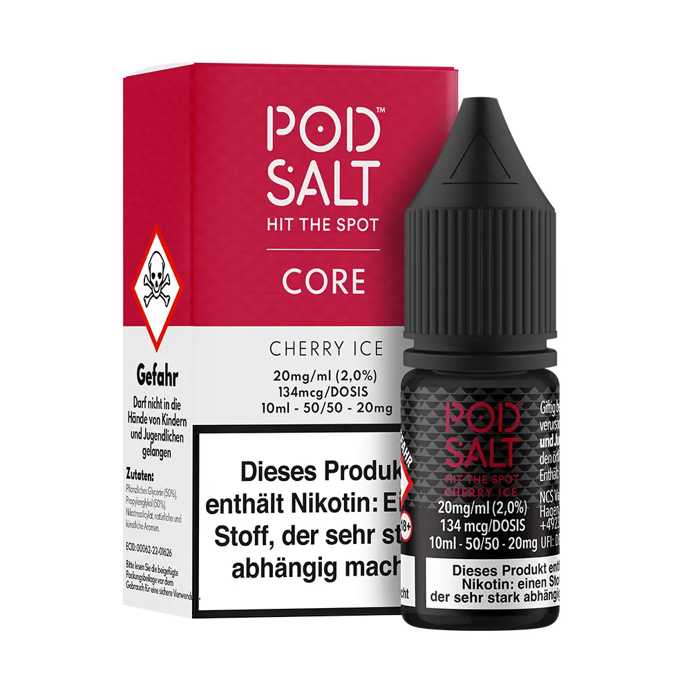Liquid Cherry Ice - Pod Salt Core Nikotinsalz 20mg