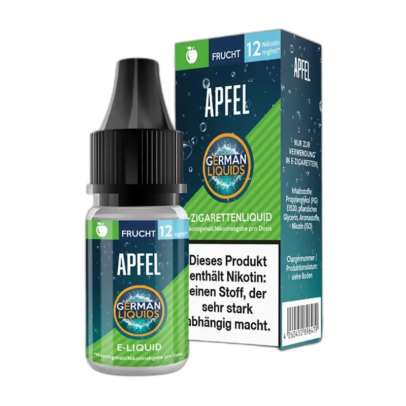 German Liquids Apfel V2 12mg German Liquids Apfel V2 12mg