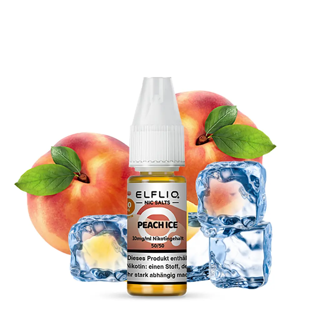 Liquid Peach Ice - Elfliq Nikotinsalz 10mg