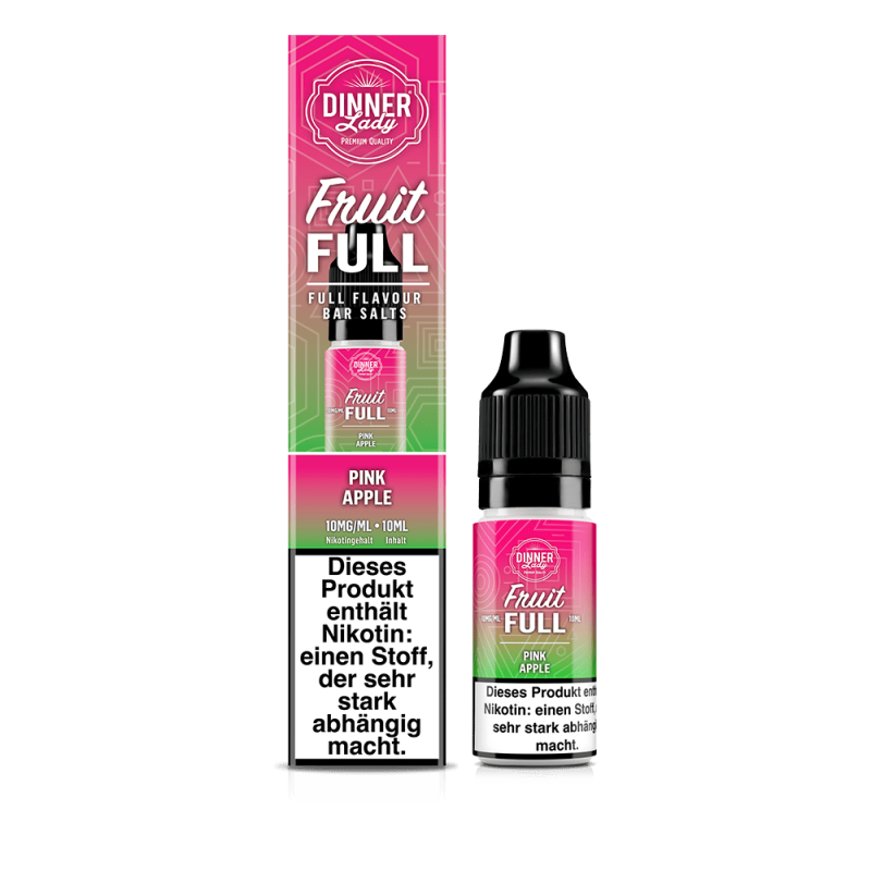 Liquid Pink Apple - Dinner Lady Fruit Full Nikotinsalz 10mg
