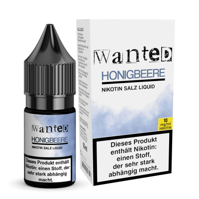 Wanted Overdosed Honigbeere Nikotinsalz-Liquid 10 ml
