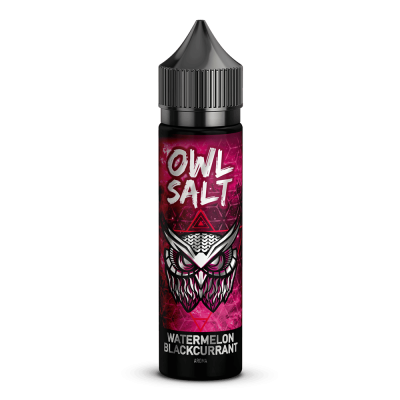 OWL Salt Aroma Longfill - Watermelon Blackcurrant - 10ml in 60ml Flasche