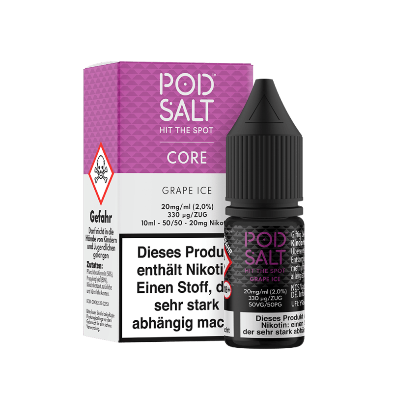 Liquid Grape Ice - Pod Salt Core Nikotinsalz 20mg