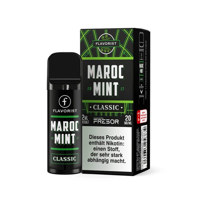 Flavorist Maroc Mint Classic Einweg Pod 20mg 2ml
