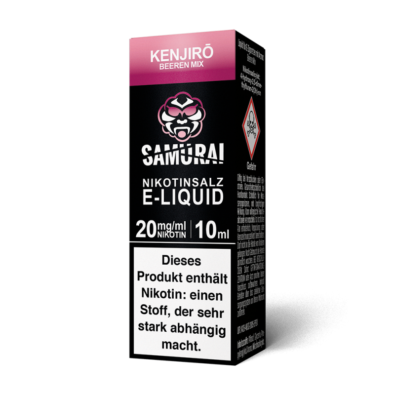 Liquid Kenjiro Beeren Mix - Samurai Nikotinsalz 20mg