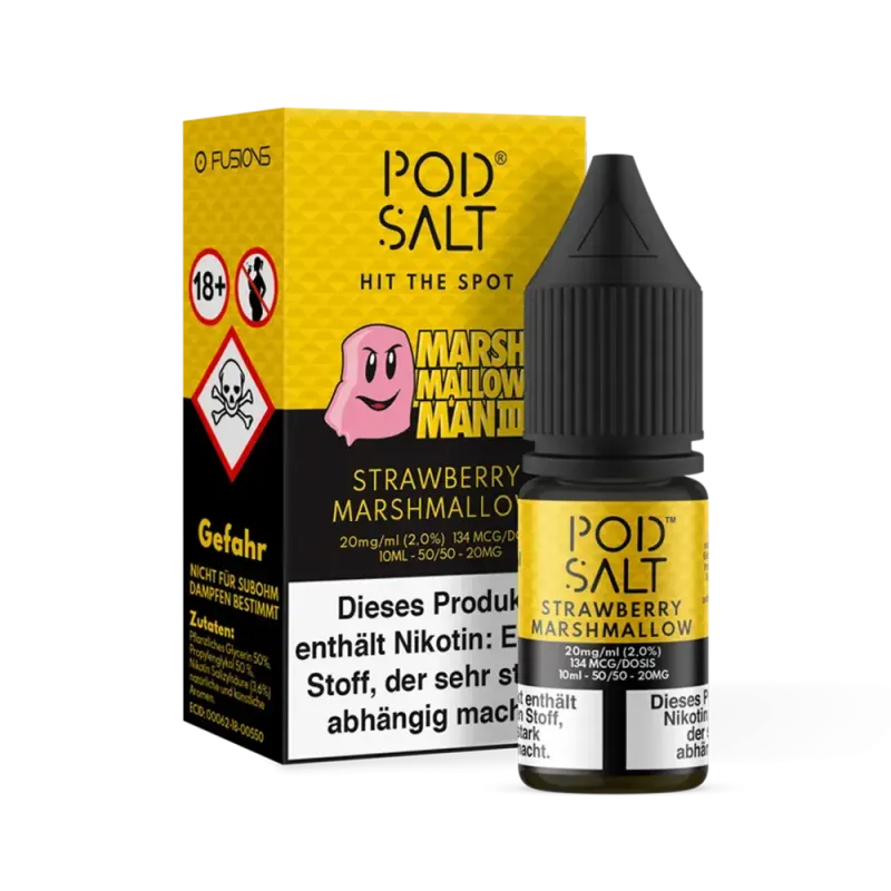 Liquid Marshmallow Man III - Pod Salt Fusion Nikotinsalz