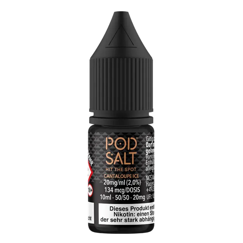 Liquid Cantaloupe Ice - Pod Salt Core Nikotinsalz