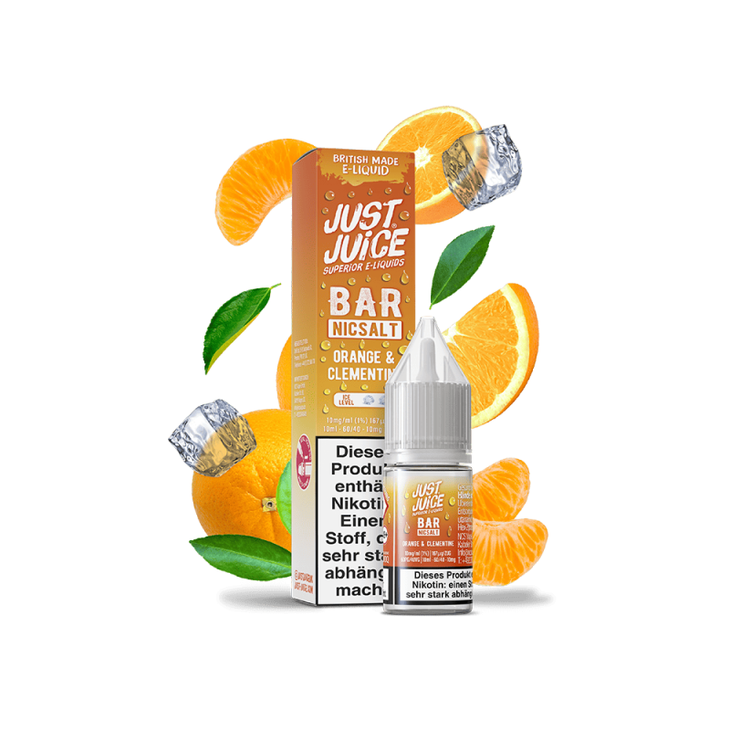 Liquid Orange & Clementine - Just Juice Bar Nikotinsalz