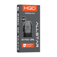 HQD Allstar Lite Ersatzpod 0,8 Ohm (2 ml)