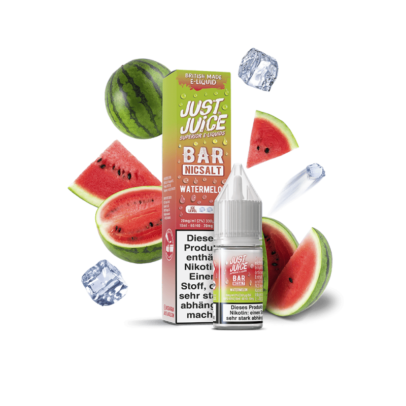 Liquid Watermelon - Just Juice Bar Nikotinsalz