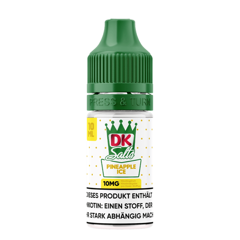 DK Salts Nikotinsalz - Pineapple Ice - Liquid 10mg 10ml  C