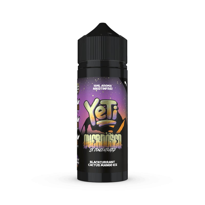 Aroma Blackcurrant Cactus Mango Ice - Yeti Overdosed