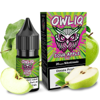 OWLIQ Nikotinsalz Sour Apple 10ml Liquid