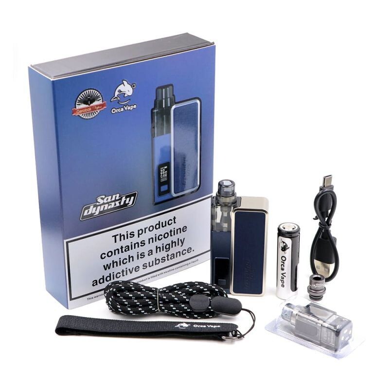 Orca Vape San Dynasty Pod Kit Cherry Red