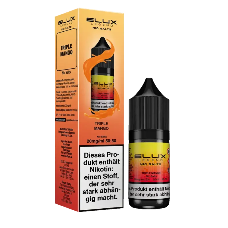 Liquid Triple Mango - Elux Nikotinsalz