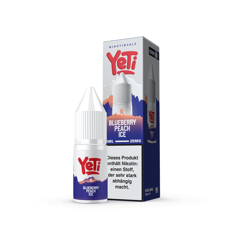 Liquid Blueberry Peach Ice - Yeti Summit Nikotinsalz 20mg