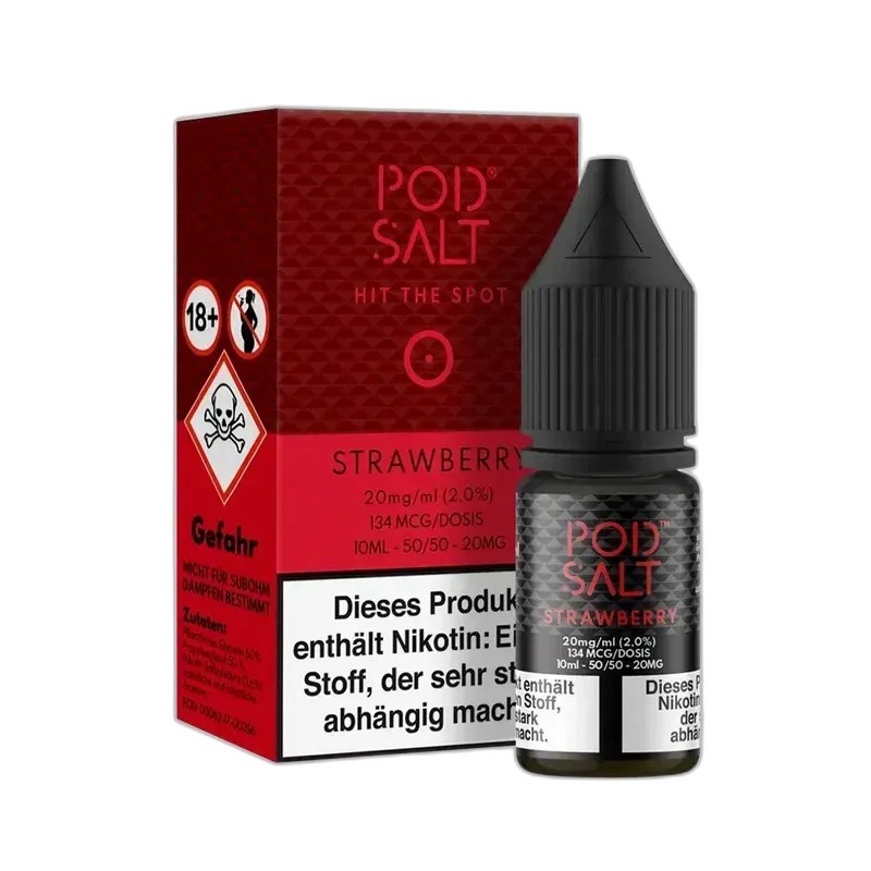 Liquid Strawberry - Pod Salt Core Nikotinsalz 20mg