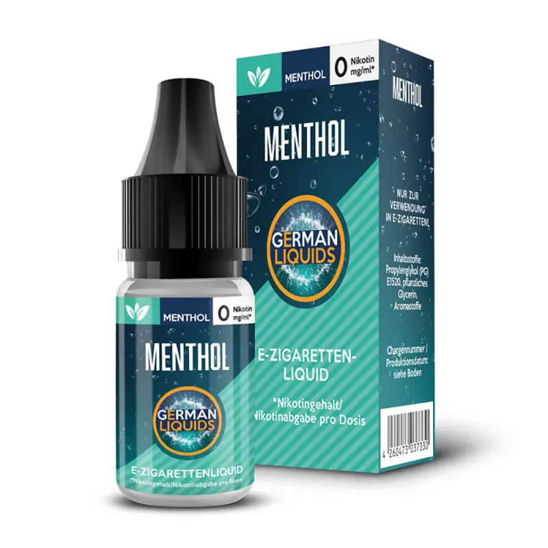 Liquid Menthol 0mg - German Liquids