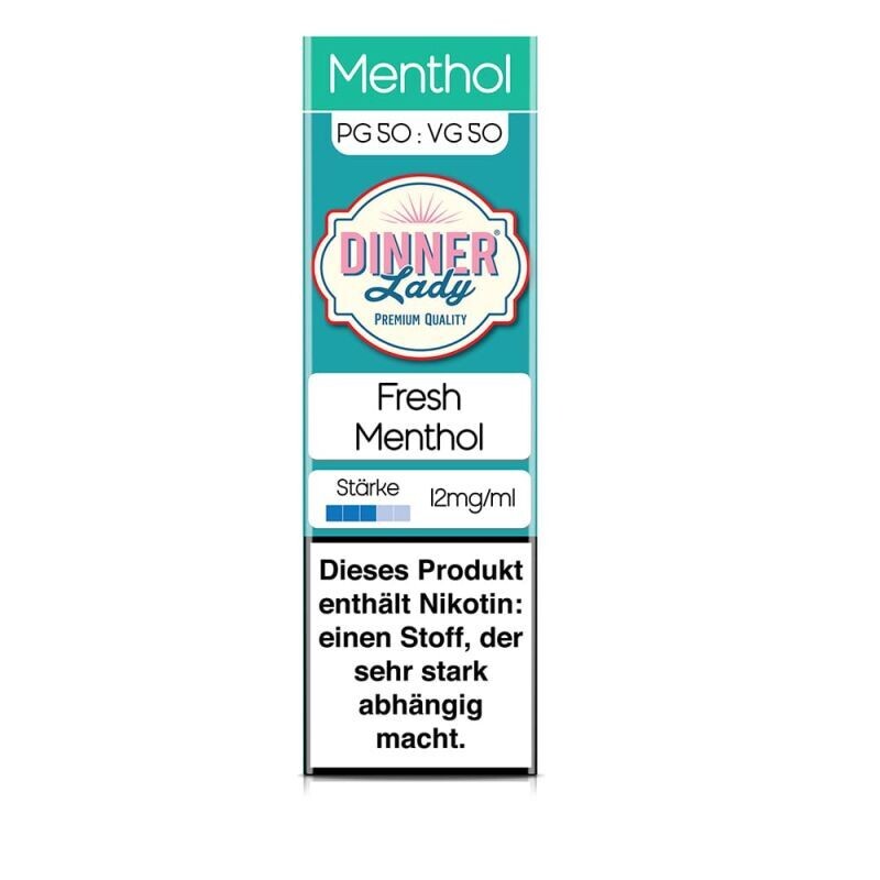 Liquid Fresh Menthol - Dinner Lady 12mg