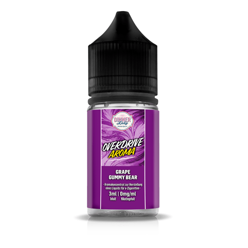 Dinner Lady Overdrive - Grape Gummy Bear - 3ml