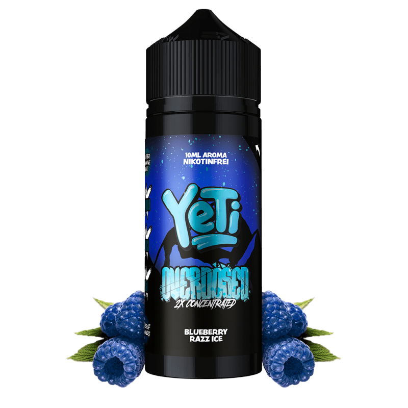 Aroma Blueberry Razz Ice - Yeti Overdosed