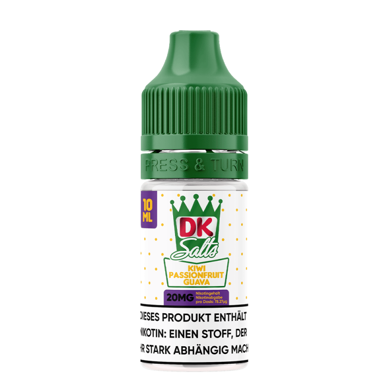 DK Salts Nikotinsalz - Kiwi Passionfruit Guava - Liquid 20mg 10ml  C
