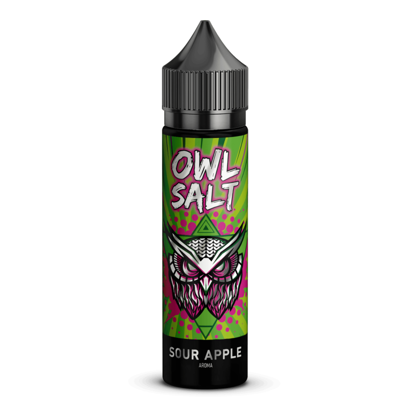 OWL Salt Aroma Longfill - Sour Apple - 10ml in 60ml Flasche  C