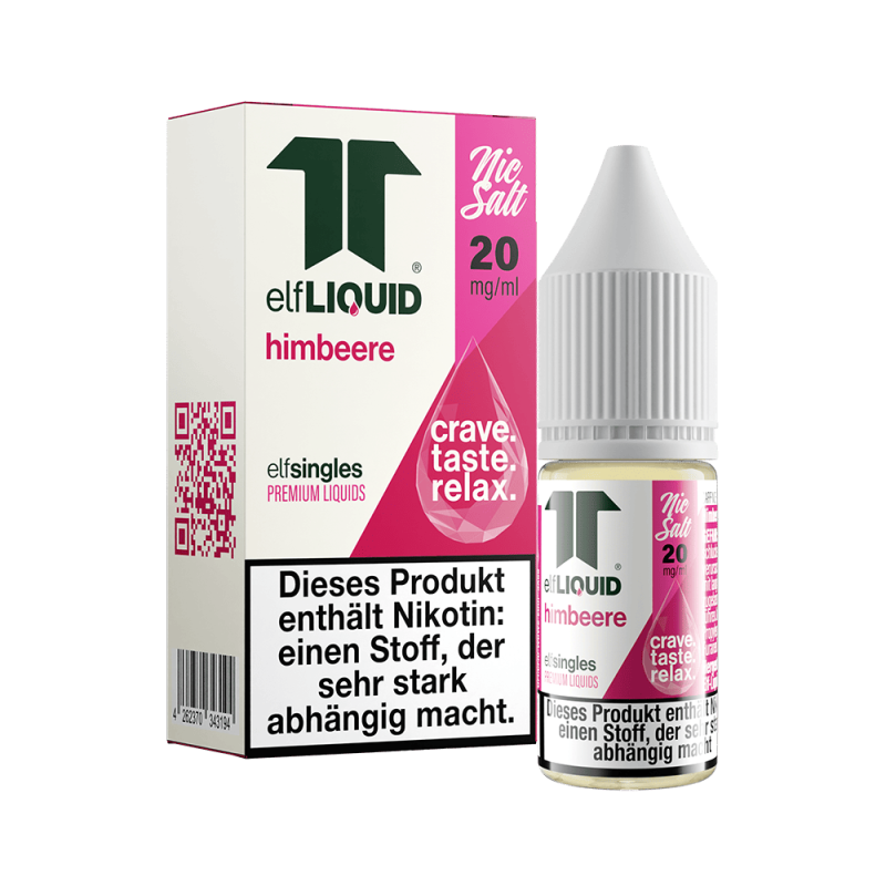 Elf-Liquid - Himbeere - Nikotinsalz Liquid 20mg