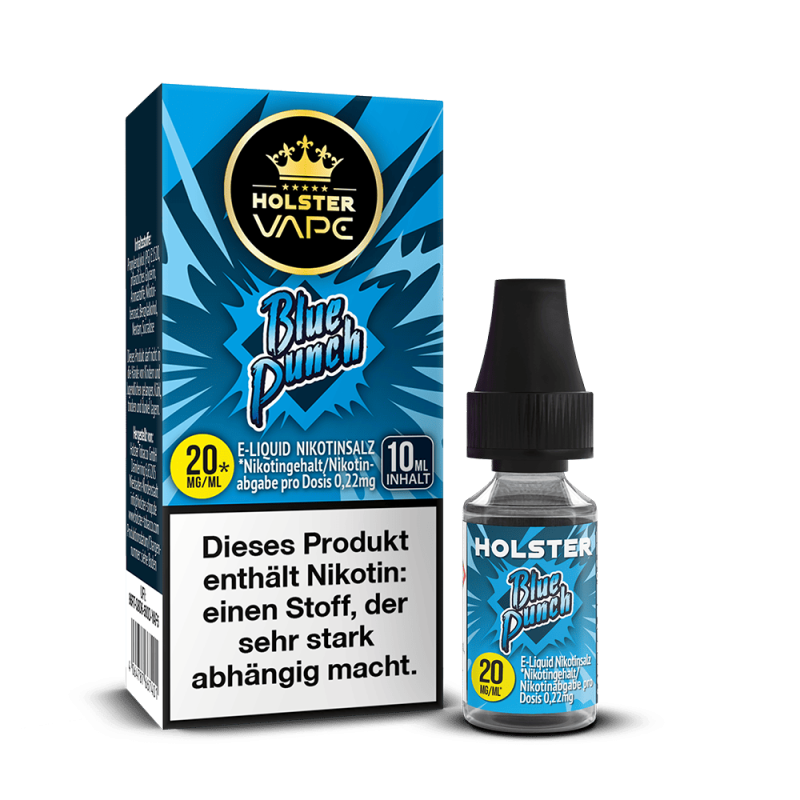 Holster Nikotinsalz - Blue Punch - Liquid 20mg