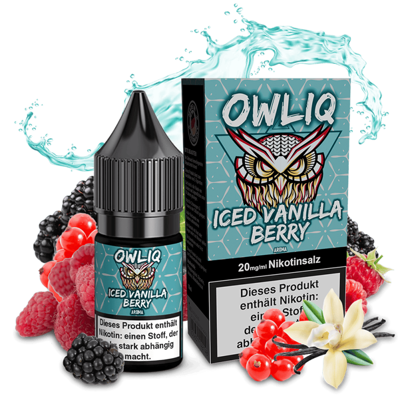 Liquid Iced Vanilla Berry - OWLIQ Nikotinsalz