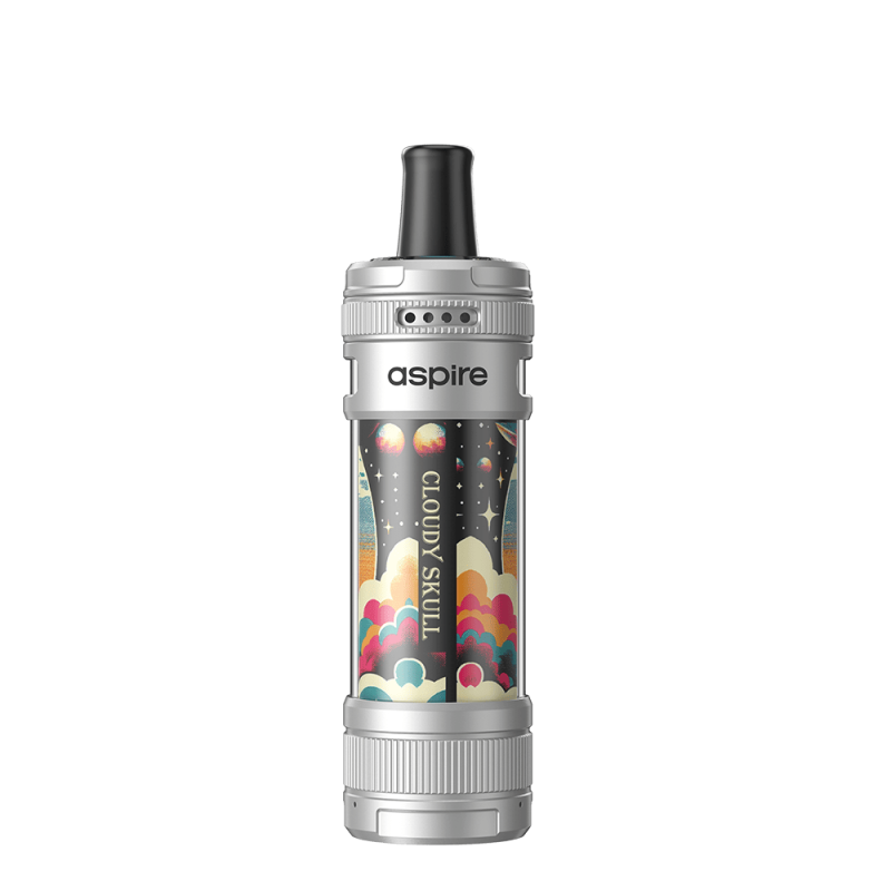 Aspire Magnum Nano Silver and Cloudy Skull
