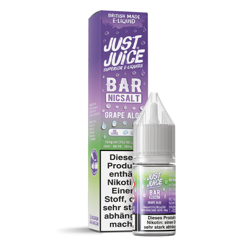 Liquid Grape Aloe - Just Juice Bar Nikotinsalz