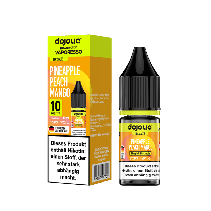 Dojoliq Nikotinsalz Pineapple Peach Mango Liquid