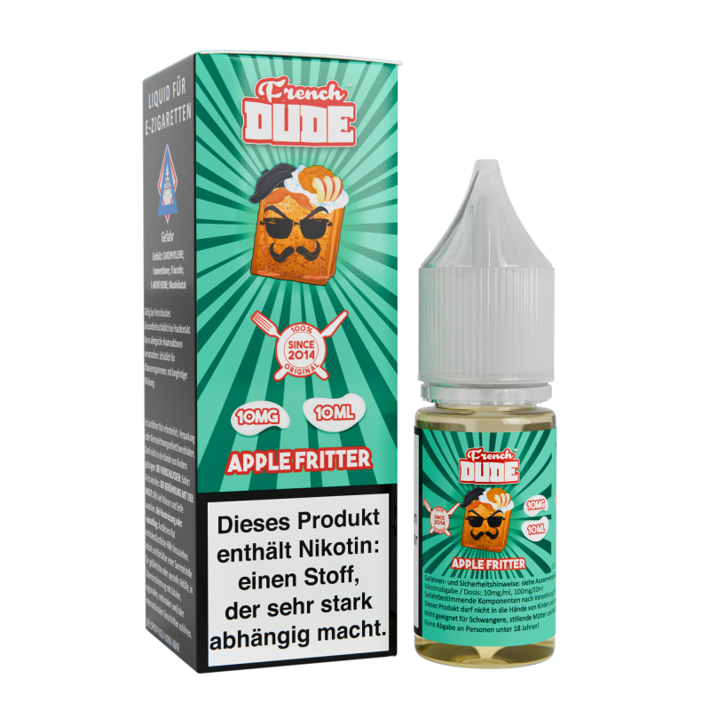 French Dude Apple Fritter Nikotinsalz Liquid