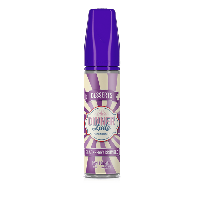 Dinner Lady Aroma Longfill - Blackberry Crumble - 14ml in 60ml Flasche  C