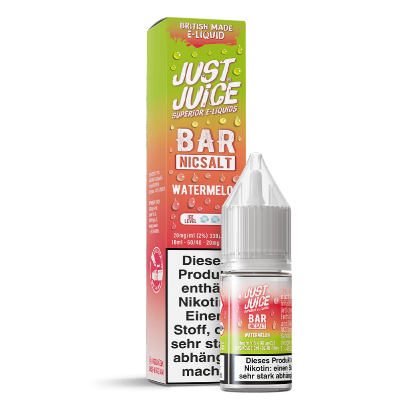 Liquid Watermelon - Just Juice Bar Nikotinsalz
