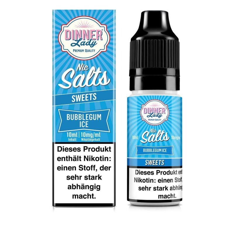 Liquid Bubblegum Ice - Dinner Lady Nikotinsalz 10mg