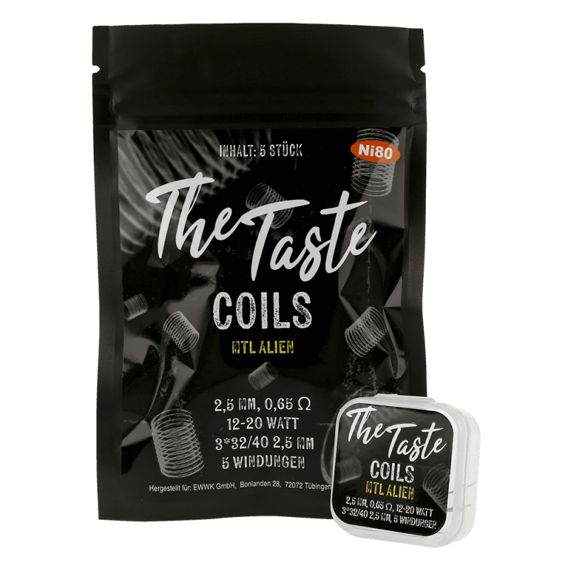 The Taste MTL Alien 0,65 Ohm - Ni80