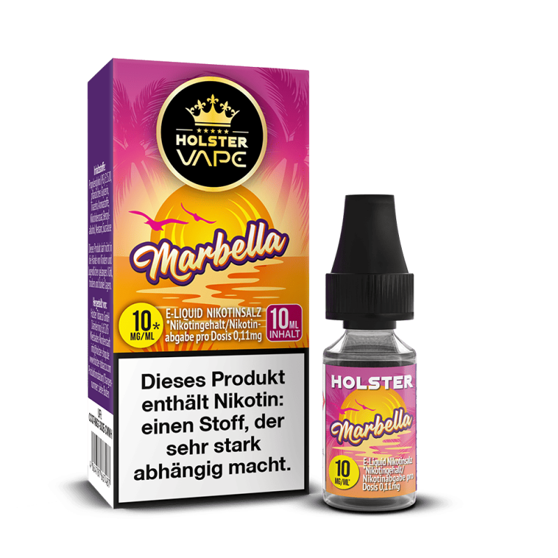 Holster Nikotinsalz - Marbella - Liquid 10mg