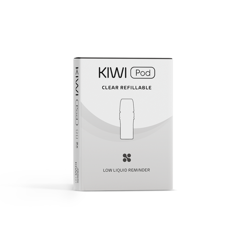 KIWI 2 - Pod inkl. Filter Tip Transparent 0,8 Ohm