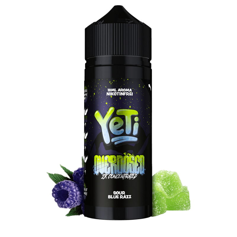 Aroma Sour Blue Razz - Yeti Overdosed