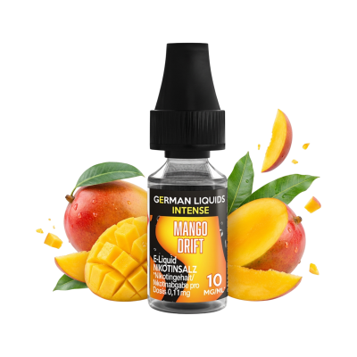 German Liquids Intense - Mango Drift - Nikotinsalz Liquid