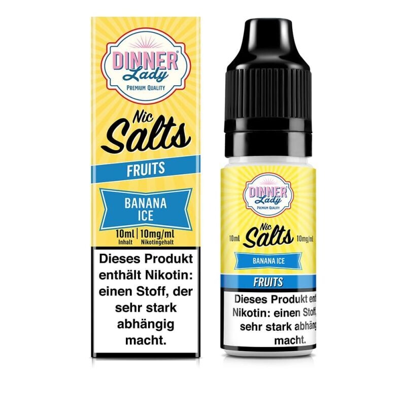 Liquid Banana Ice - Dinner Lady Nikotinsalz 10mg