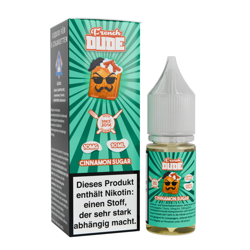 French Dude Cinnamon Sugar Nikotinsalz Liquid