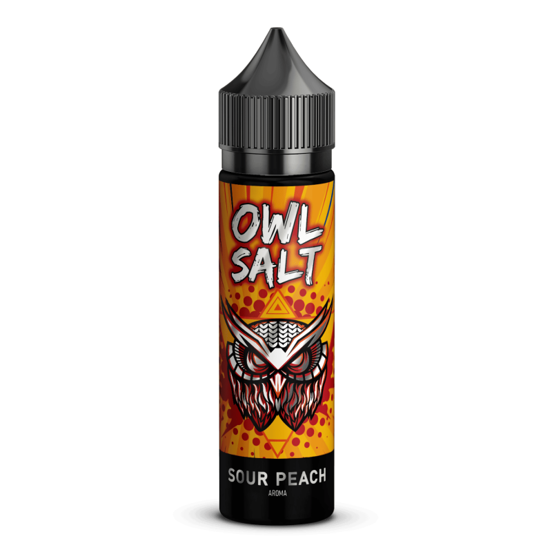 OWL Salt Aroma Longfill - Sour Peach - 10ml in 60ml Flasche  C